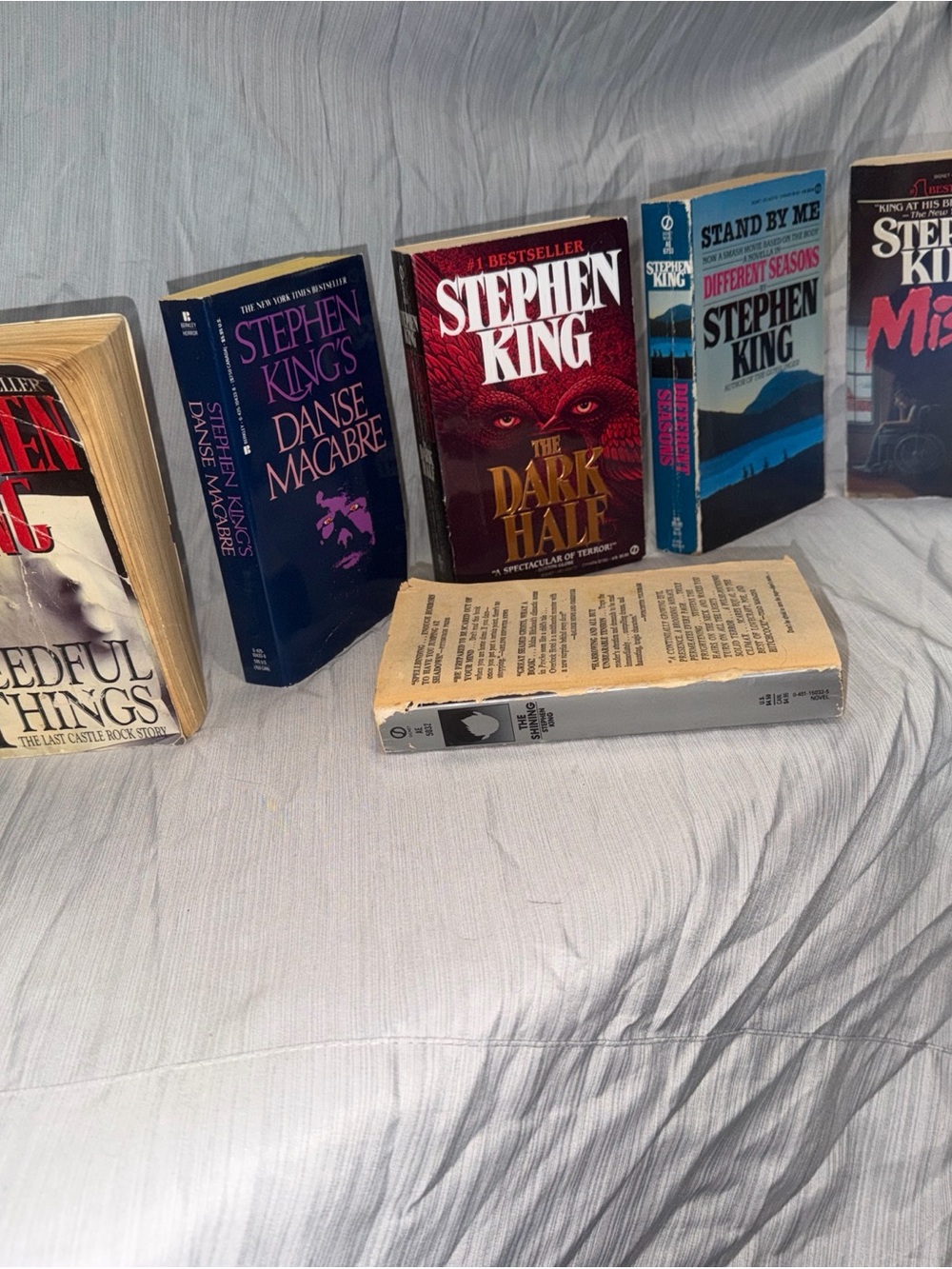Lot of 6 Stephen King Books Mixed Paperback Collection 1st Edition Vintage